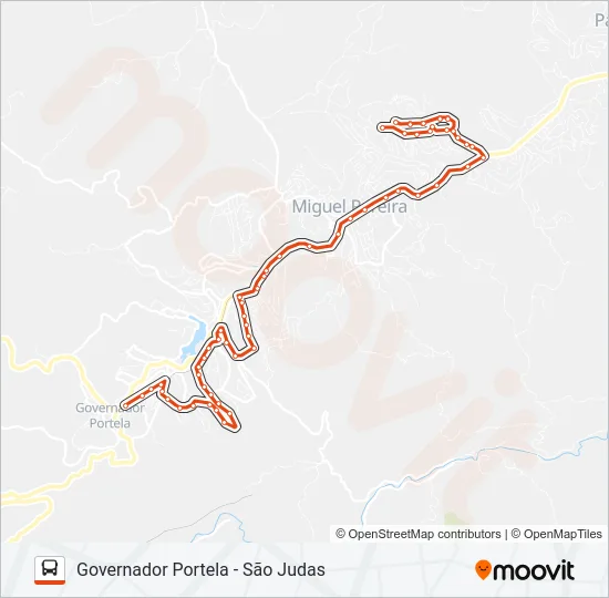 108 Bus Line Map