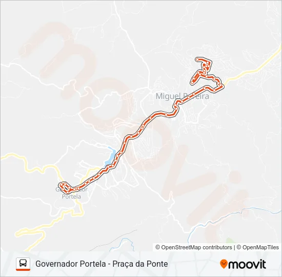 109 Bus Line Map