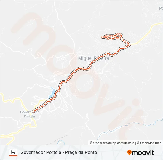 109 Bus Line Map