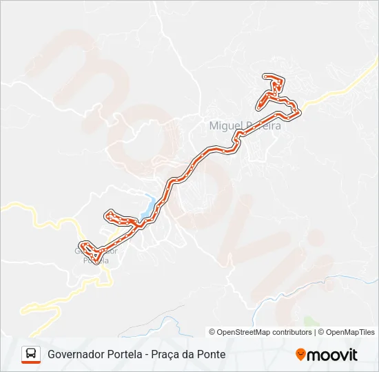 109 Bus Line Map