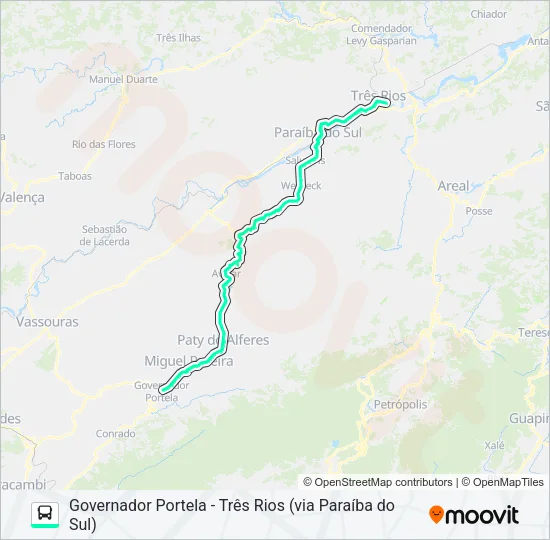 MP70 Bus Line Map