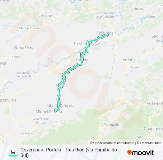 MP70 Bus Line Map