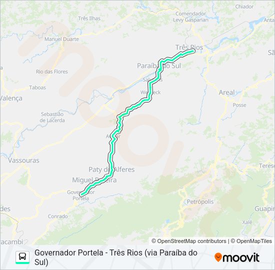 MP70 Bus Line Map