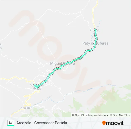 P700 Bus Line Map