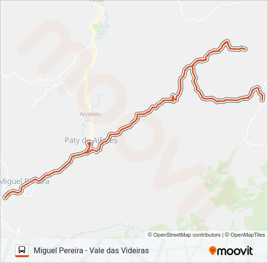 PS10 Bus Line Map
