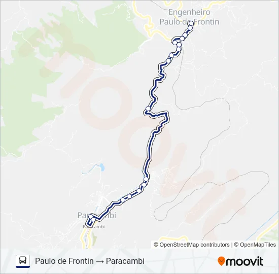 MP11 (MICRO) Bus Line Map