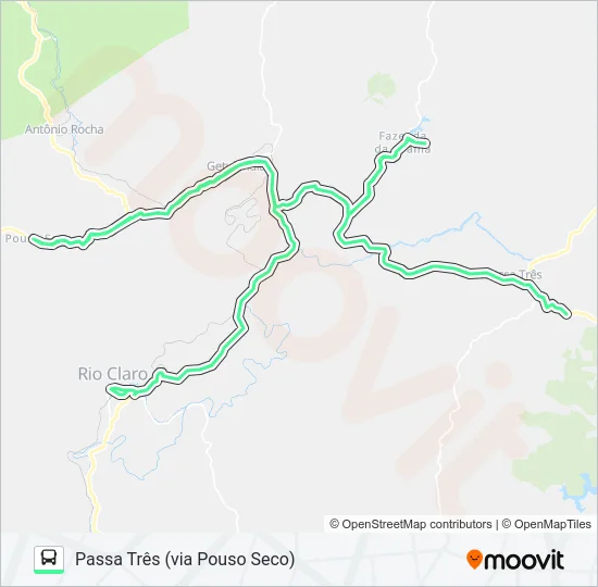 RC003 Bus Line Map