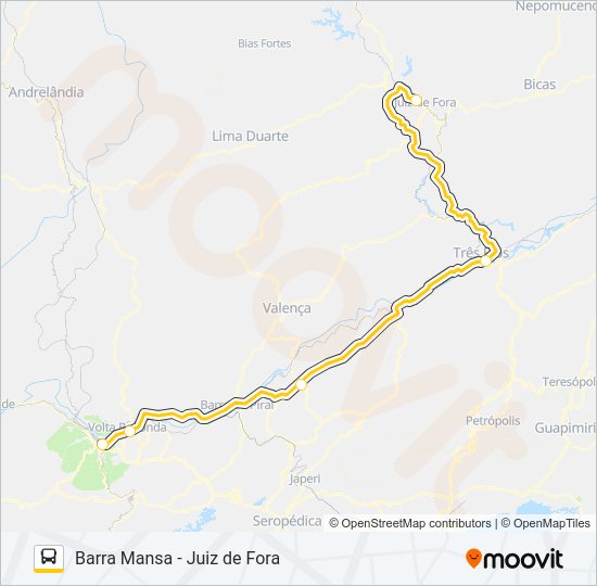 PROGRESSO 07-0082 Bus Line Map