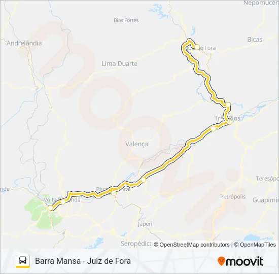 PROGRESSO 07-0082 Bus Line Map