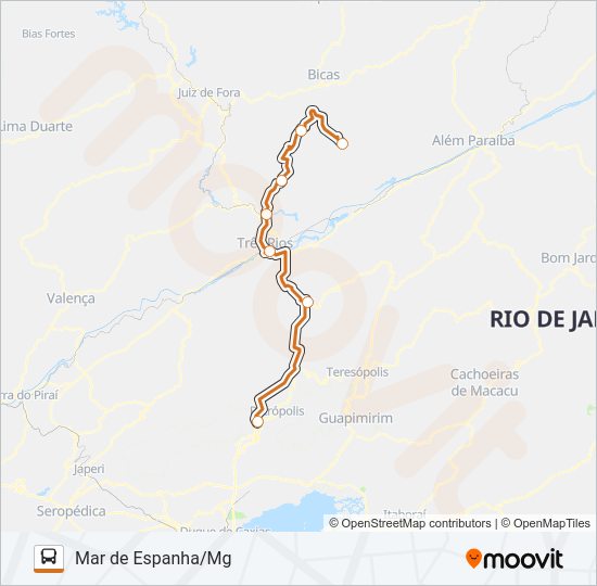 SERTANEJA 06-0090 Bus Line Map