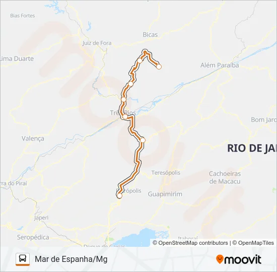 SERTANEJA 06-0090 Bus Line Map