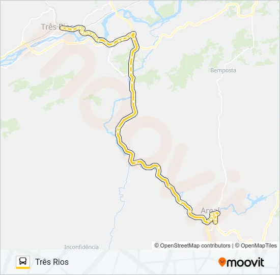 P290 Bus Line Map