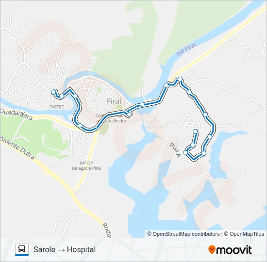 L05 Bus Line Map