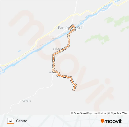 119 Bus Line Map
