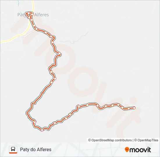 PALMARES Bus Line Map