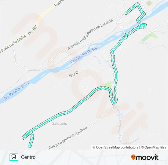209 Bus Line Map