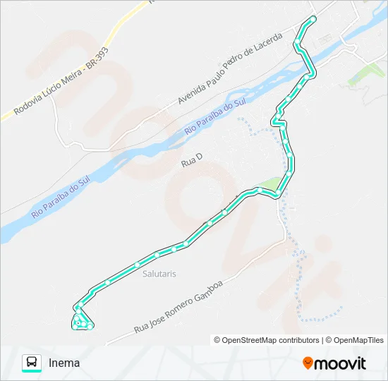 209 Bus Line Map