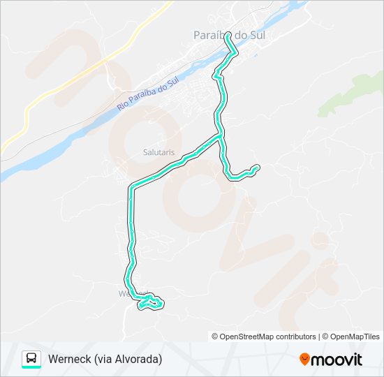 213 Bus Line Map