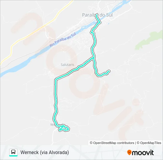 213 Bus Line Map
