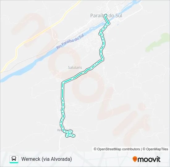 213 Bus Line Map