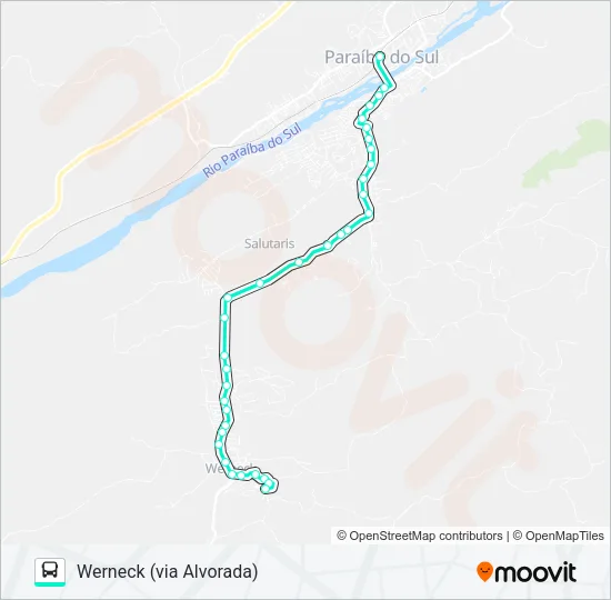 213 Bus Line Map