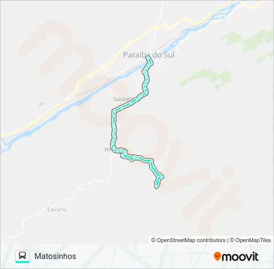 217 Bus Line Map