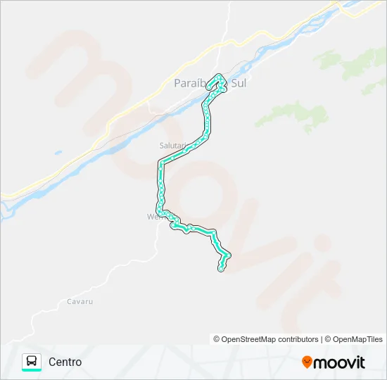 217 Bus Line Map