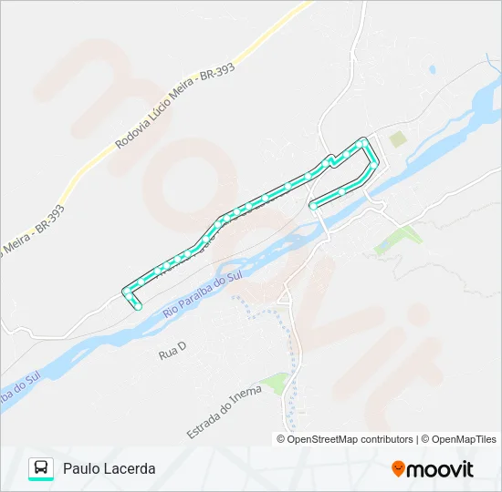 201 Bus Line Map