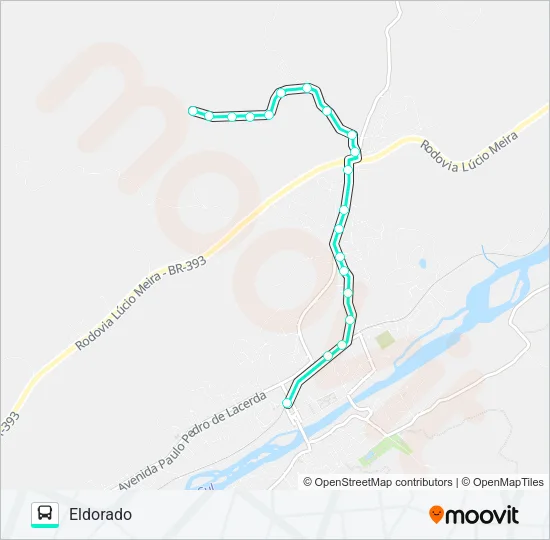 206 Bus Line Map