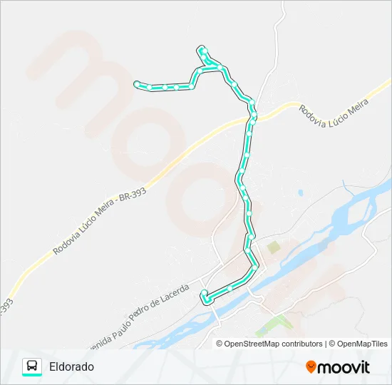 206 Bus Line Map