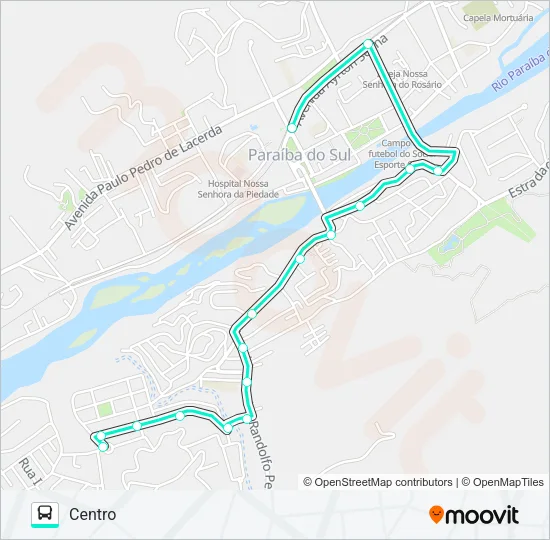 207 Bus Line Map