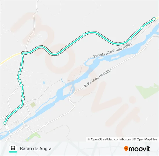 220 Bus Line Map