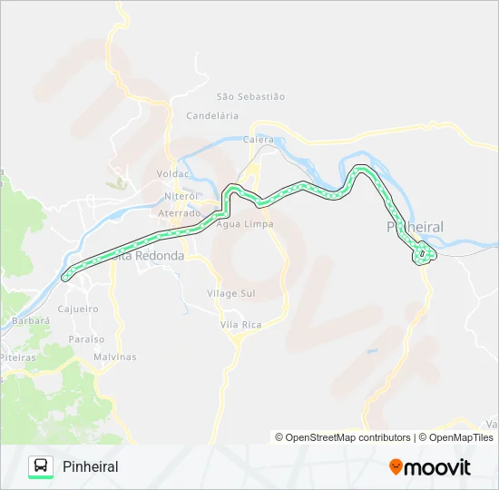 P431 Bus Line Map