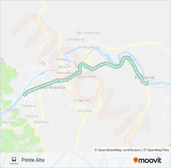P431 Bus Line Map