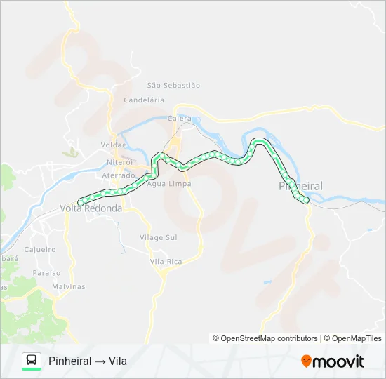 P431 Bus Line Map
