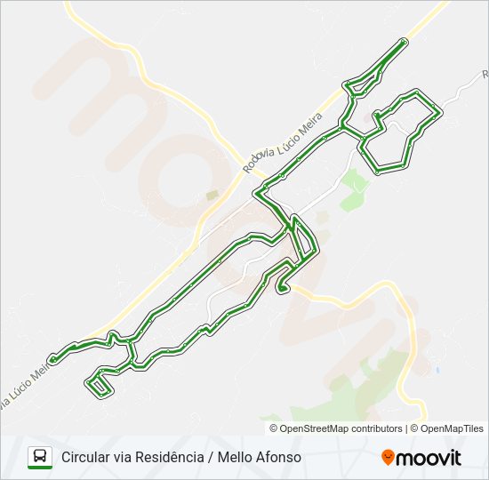 C-03 Bus Line Map