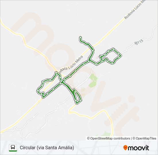 C-05 Bus Line Map