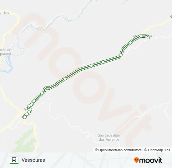 MASSAMBARÁ Bus Line Map