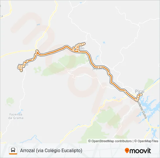 L1 Bus Line Map