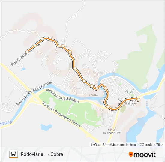 L5 Bus Line Map