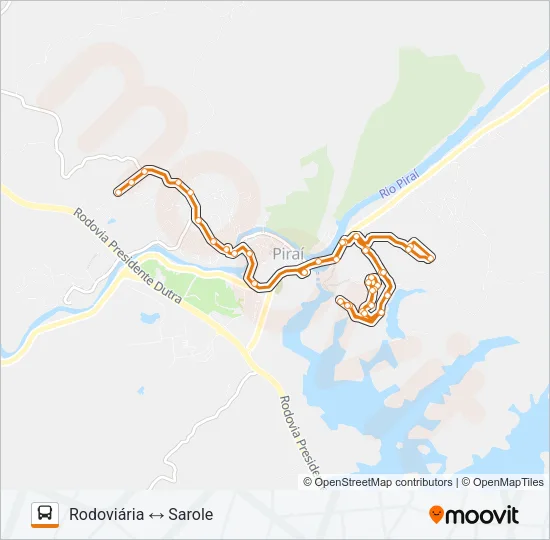 L5 Bus Line Map
