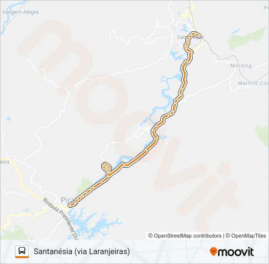 L8 Bus Line Map