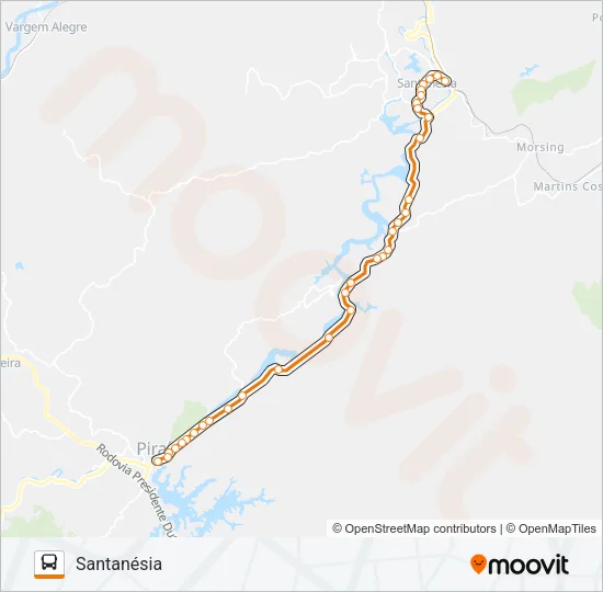 L8 Bus Line Map