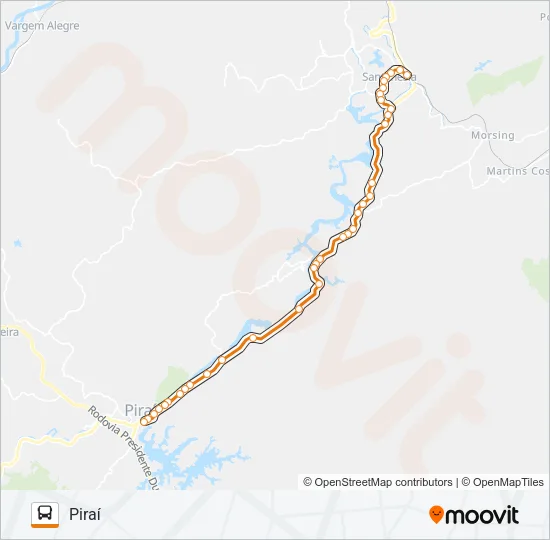 L8 Bus Line Map
