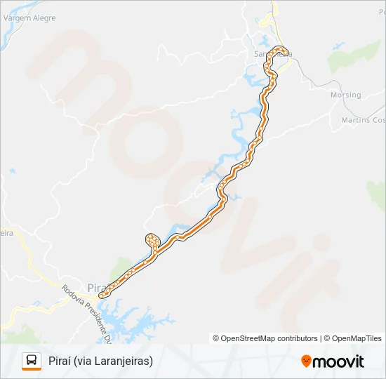 L8 Bus Line Map