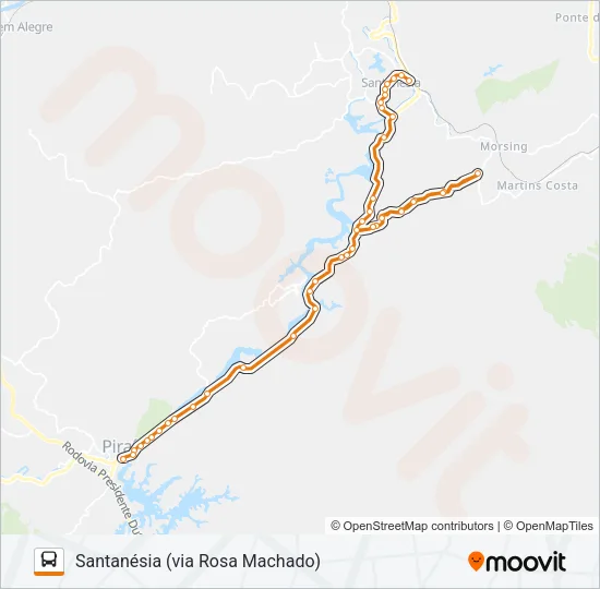 L8 Bus Line Map
