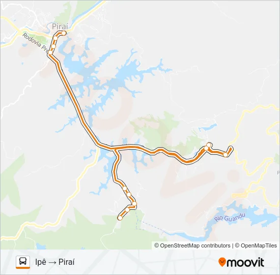 L8 Bus Line Map