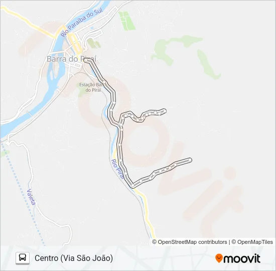 N006 Bus Line Map
