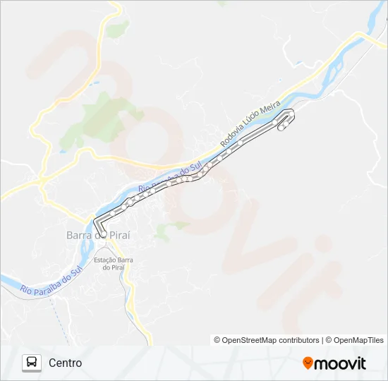 N008 Bus Line Map