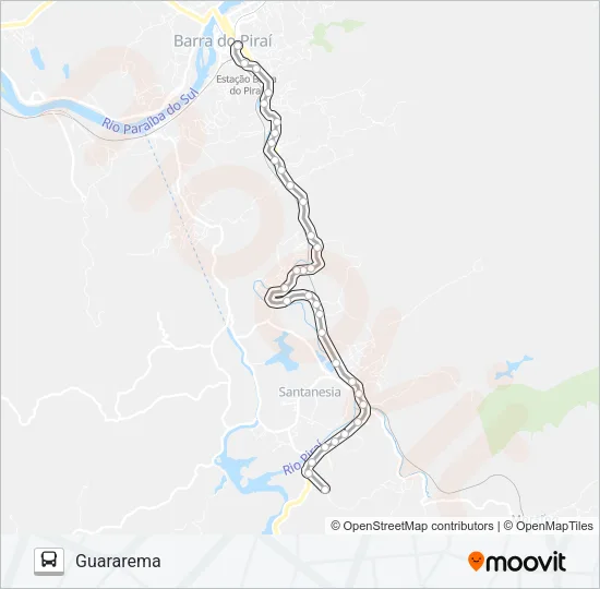 N0010 Bus Line Map